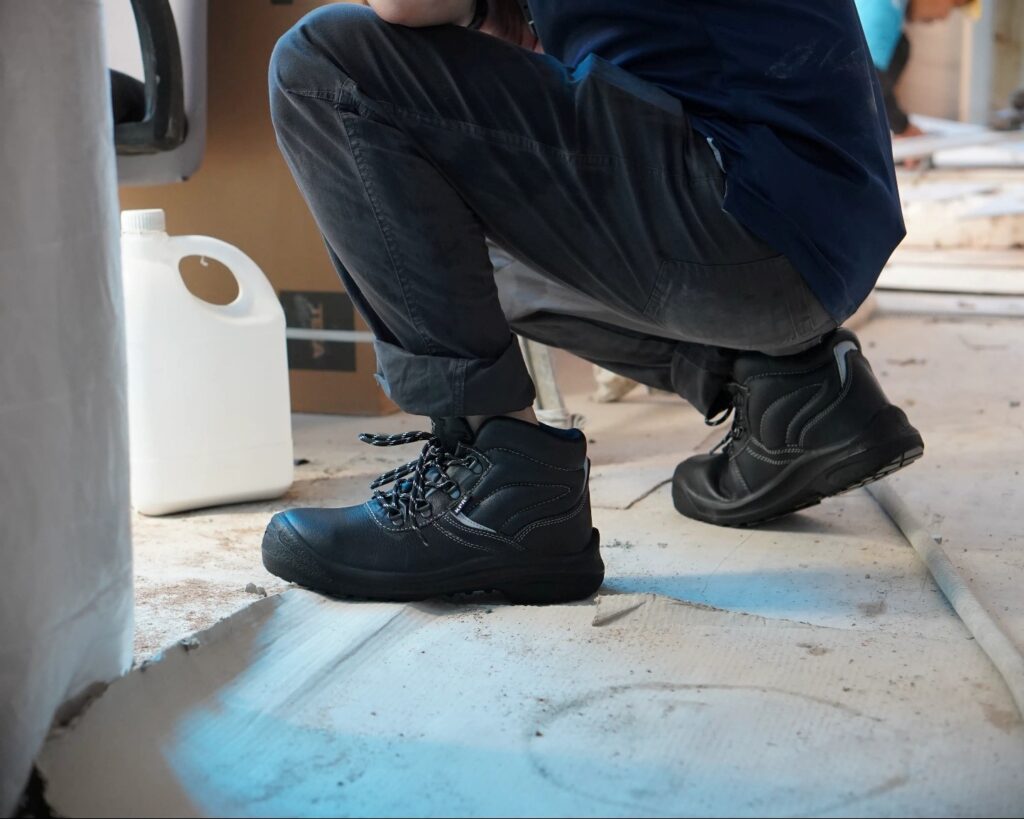 steel toe boots